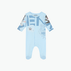 Kenzo Romper Animals in Blue