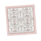 Atelier Choux x Caitlin Wilson Toile de Jouy Pink – Carré Swaddle