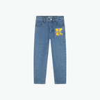 Kenzo Embroidered K Denim Trousers