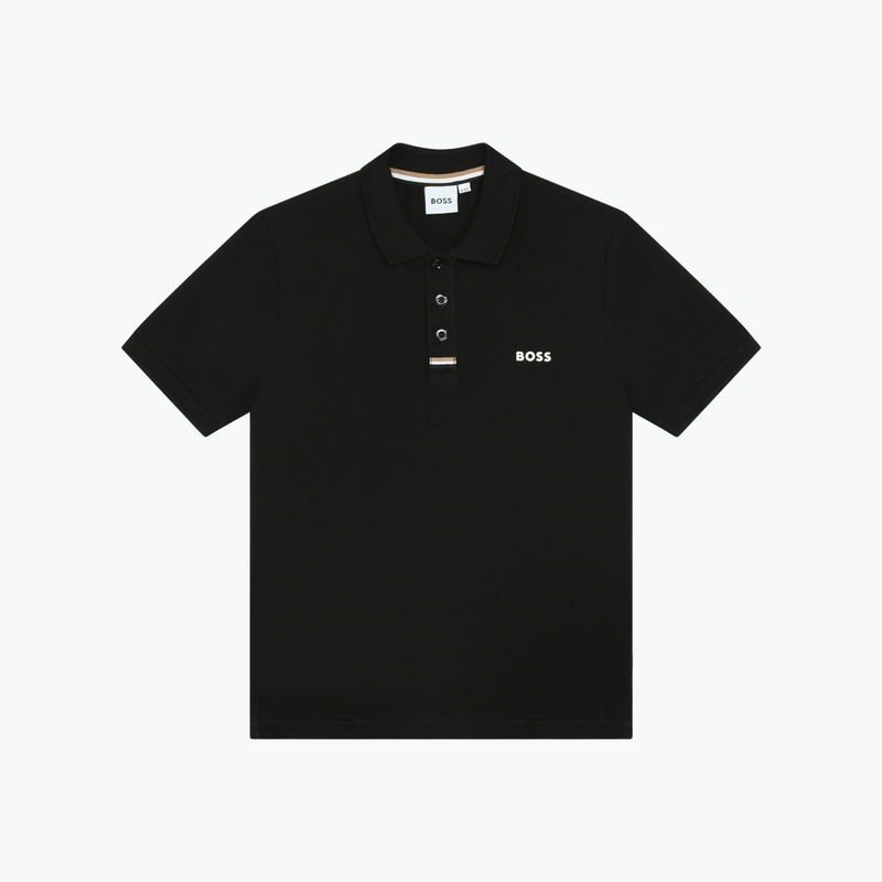 Boss Kids Short Sleeved Logo Polo