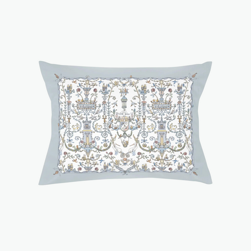 Atelier Choux x Caitlin Wilson Satin Cushion – Toile de Jouy