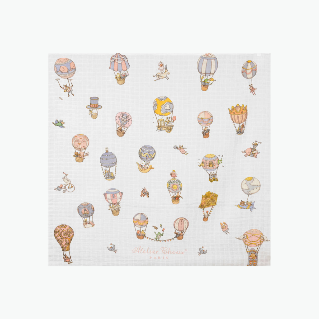 Atelier Choux Pastel Circus – Carré Swaddle
