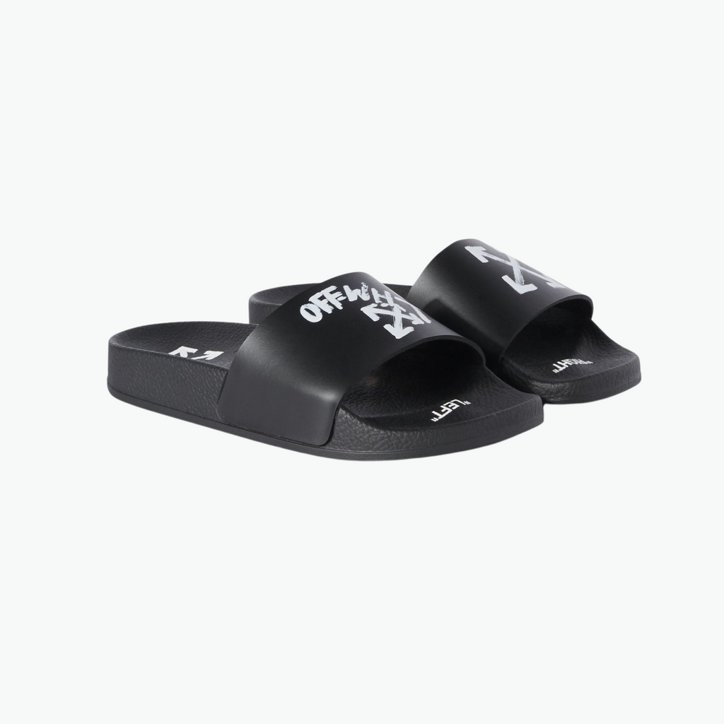 Off-White Logo Arrows Black Sandals
