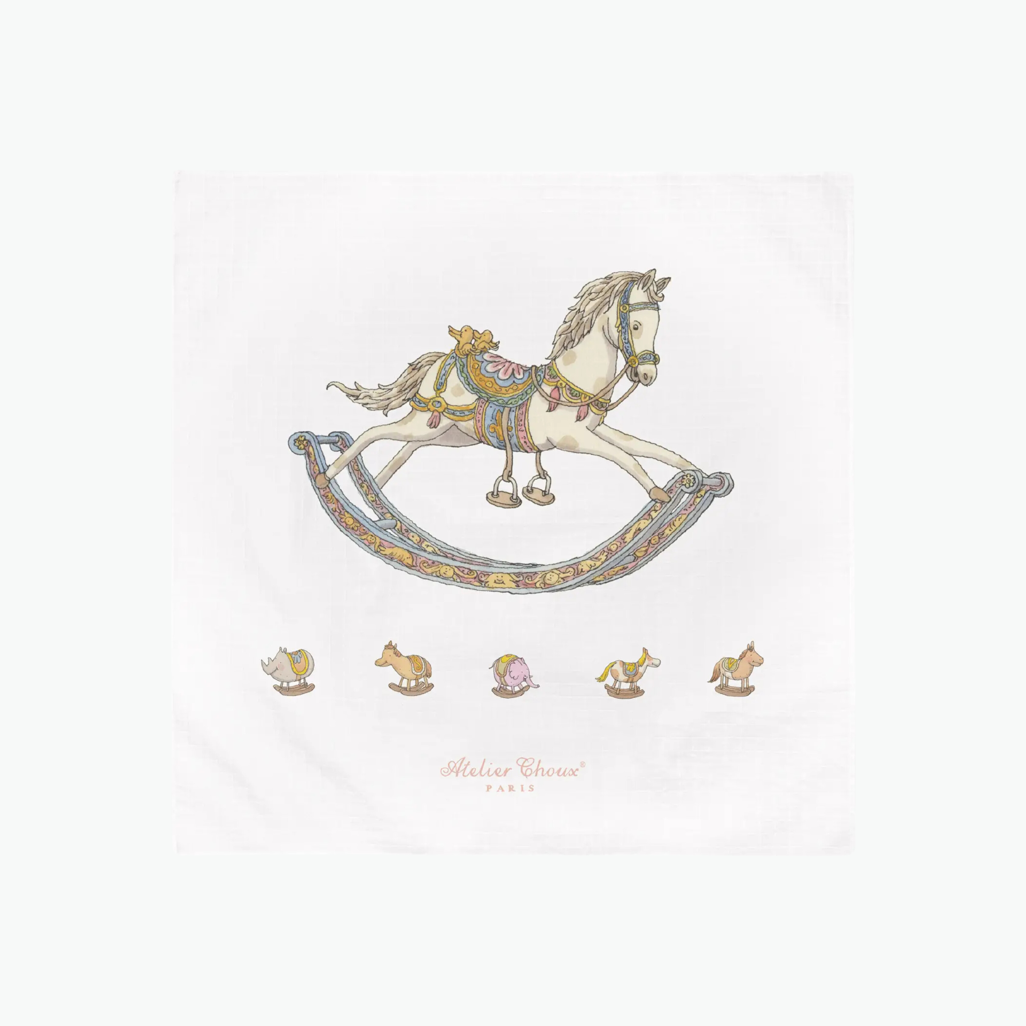 Atelier Choux Rocking Horse – Carré Swaddle