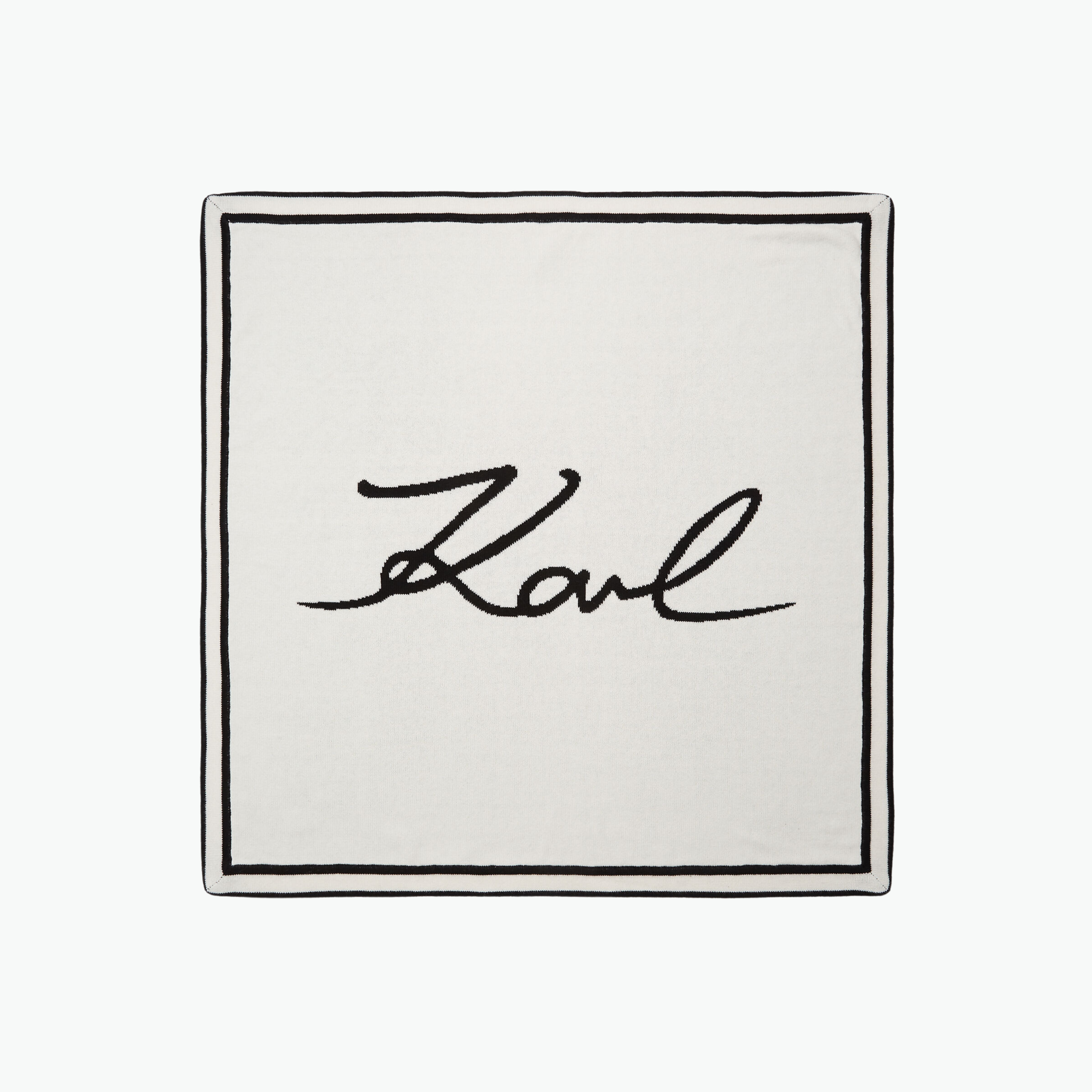 Karl Lagerfeld Logo Baby Blanket