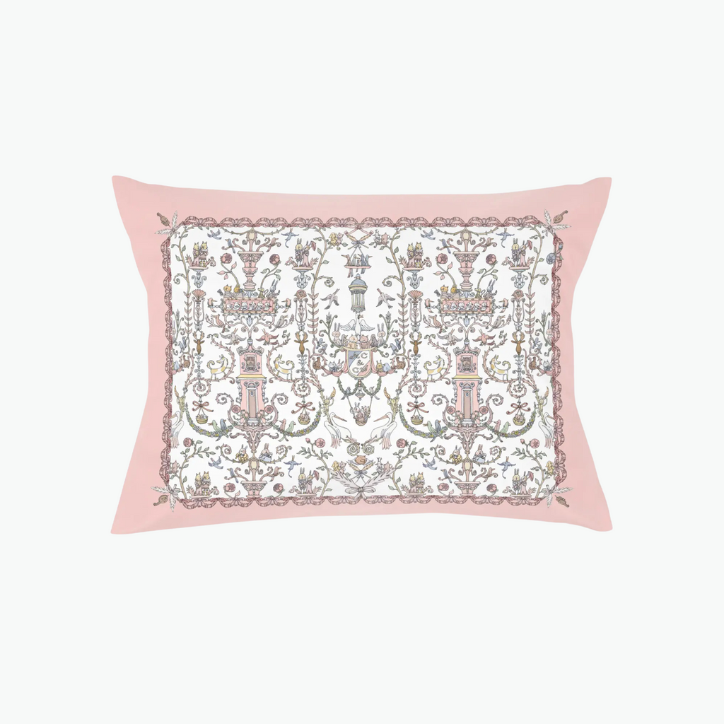 Atelier Choux x Caitlin Wilson Satin Cushion – Toile de Jouy