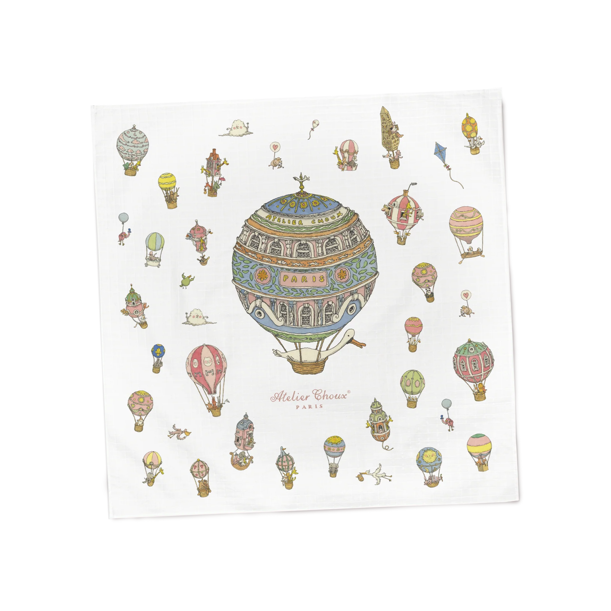 Atelier Choux Hot Air Balloons – Carré Swaddle