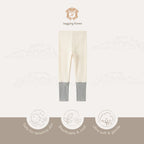 Kekeyo Legging Korea - Two-Tone Colorblock Kids Leggings | All Size
