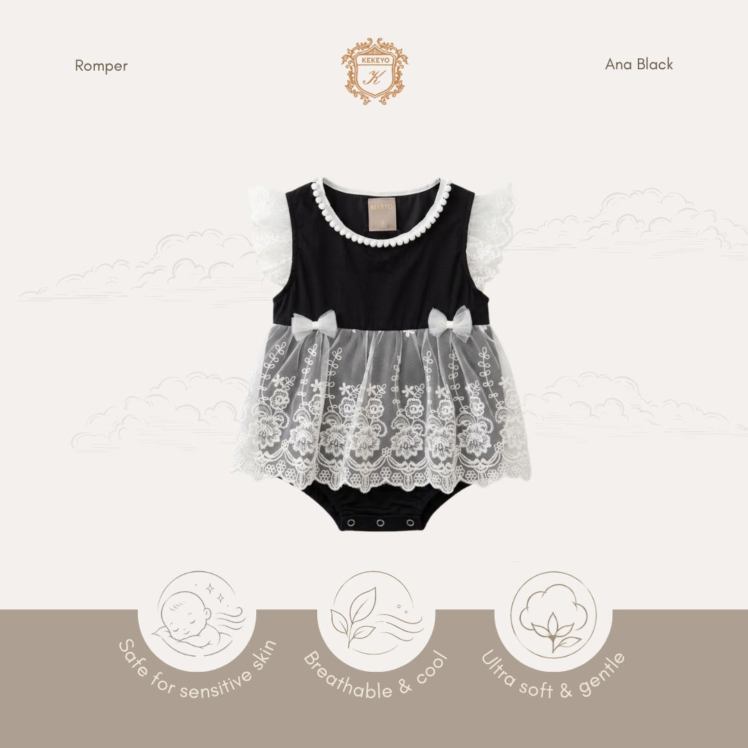 Kekeyo Romper Ana Black