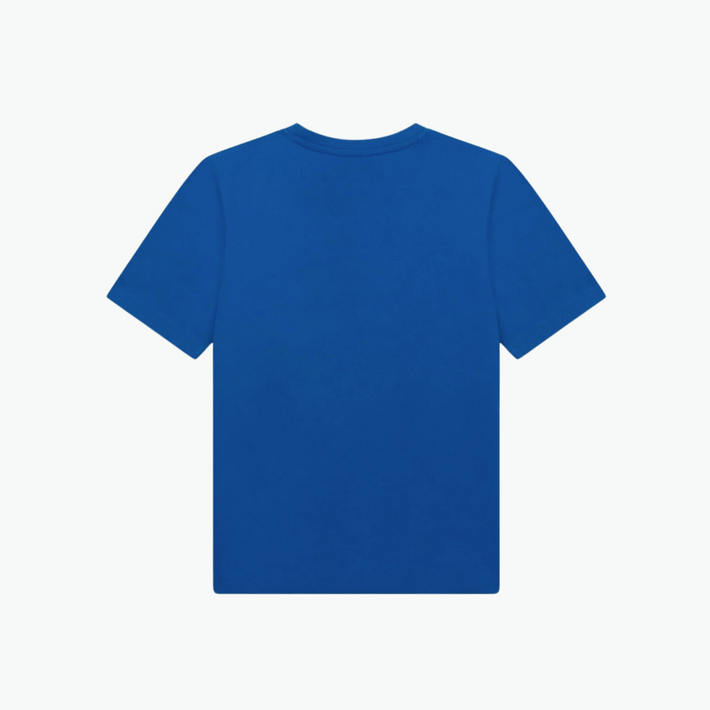 Boss Kids Logo Print T-shirt in Blue