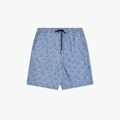 Karl Lagerfeld All-Over Karl Logo Denim Shorts