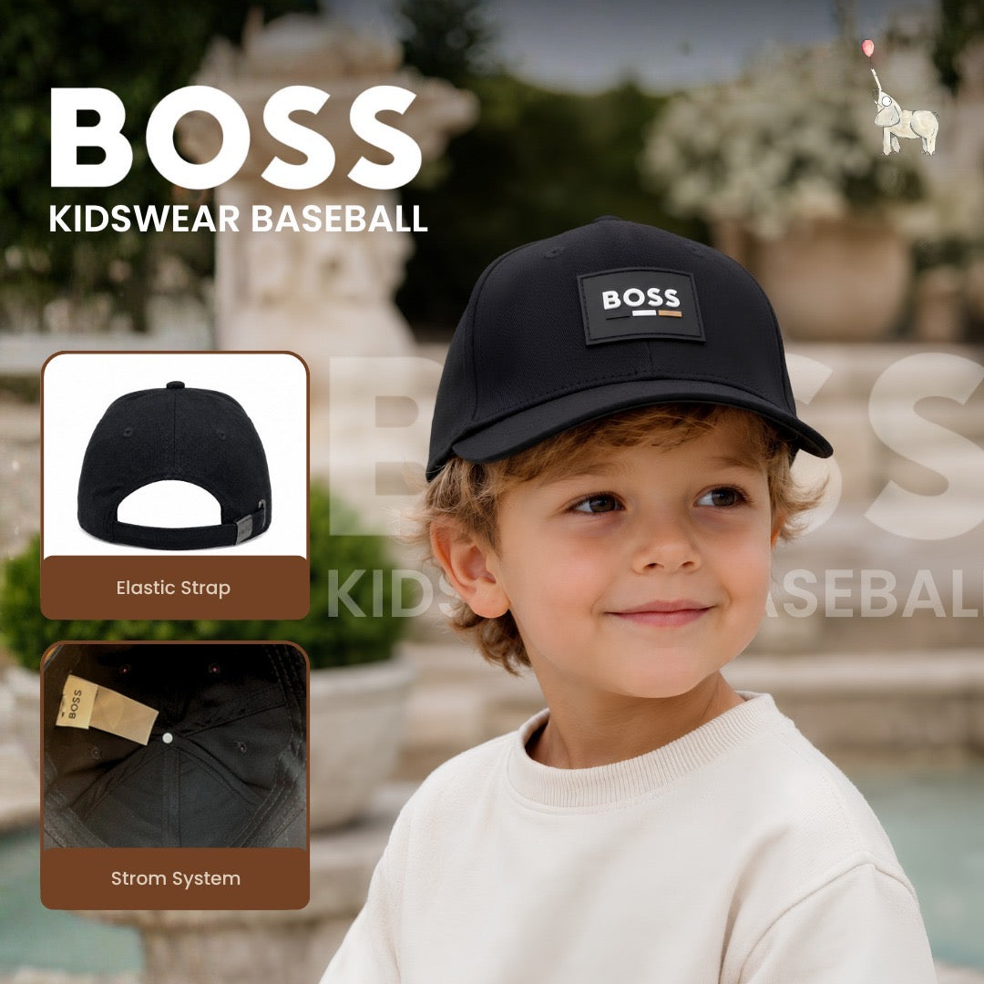 BOSS Kidswear Baseball Cap Black