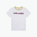 Marc Jacobs White Cotton T-Shirt With Print