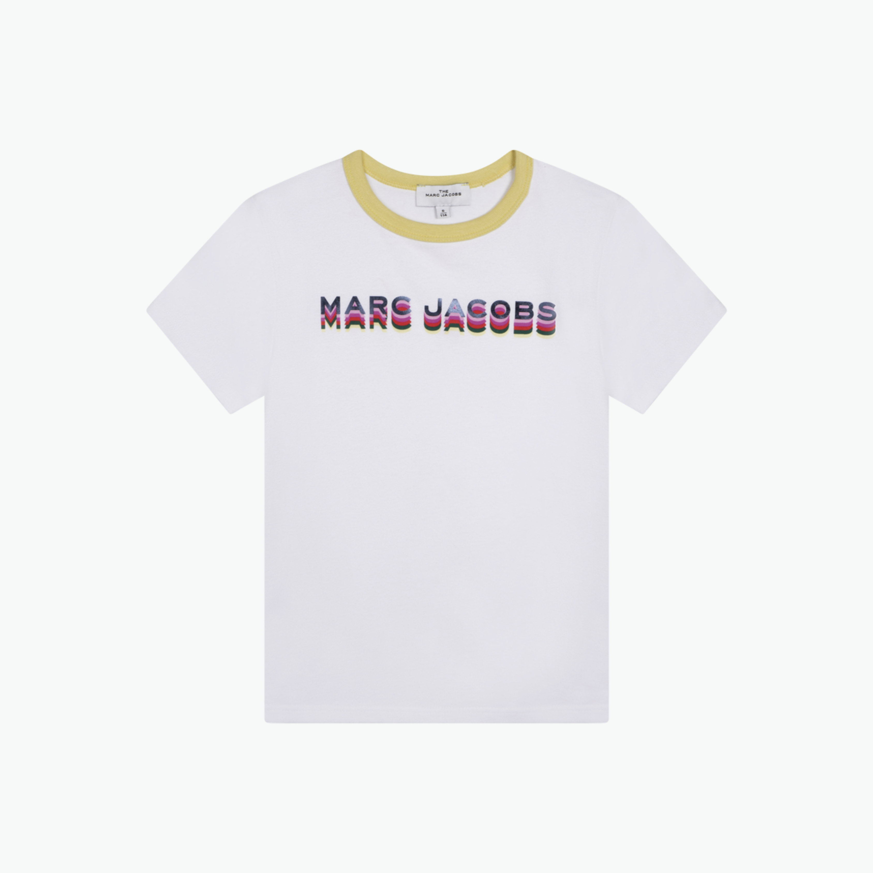 Marc Jacobs White Cotton T-Shirt With Print