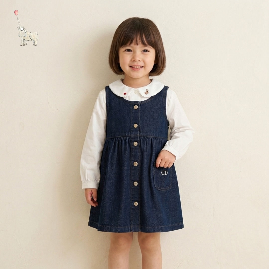 Kekeyo Dress Denim | 4-5Y