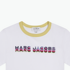 Marc Jacobs White Cotton T-Shirt With Print