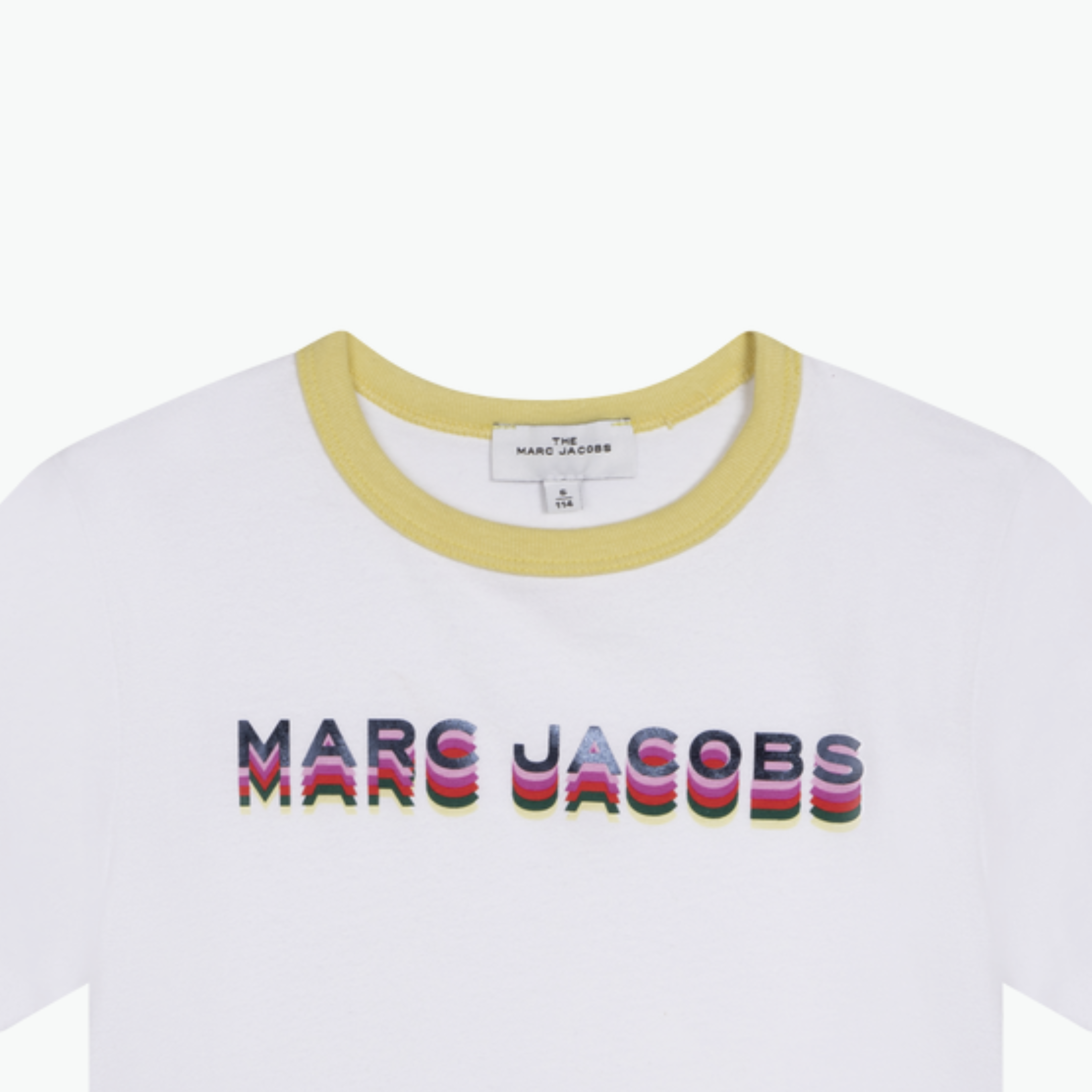 Marc Jacobs White Cotton T-Shirt With Print