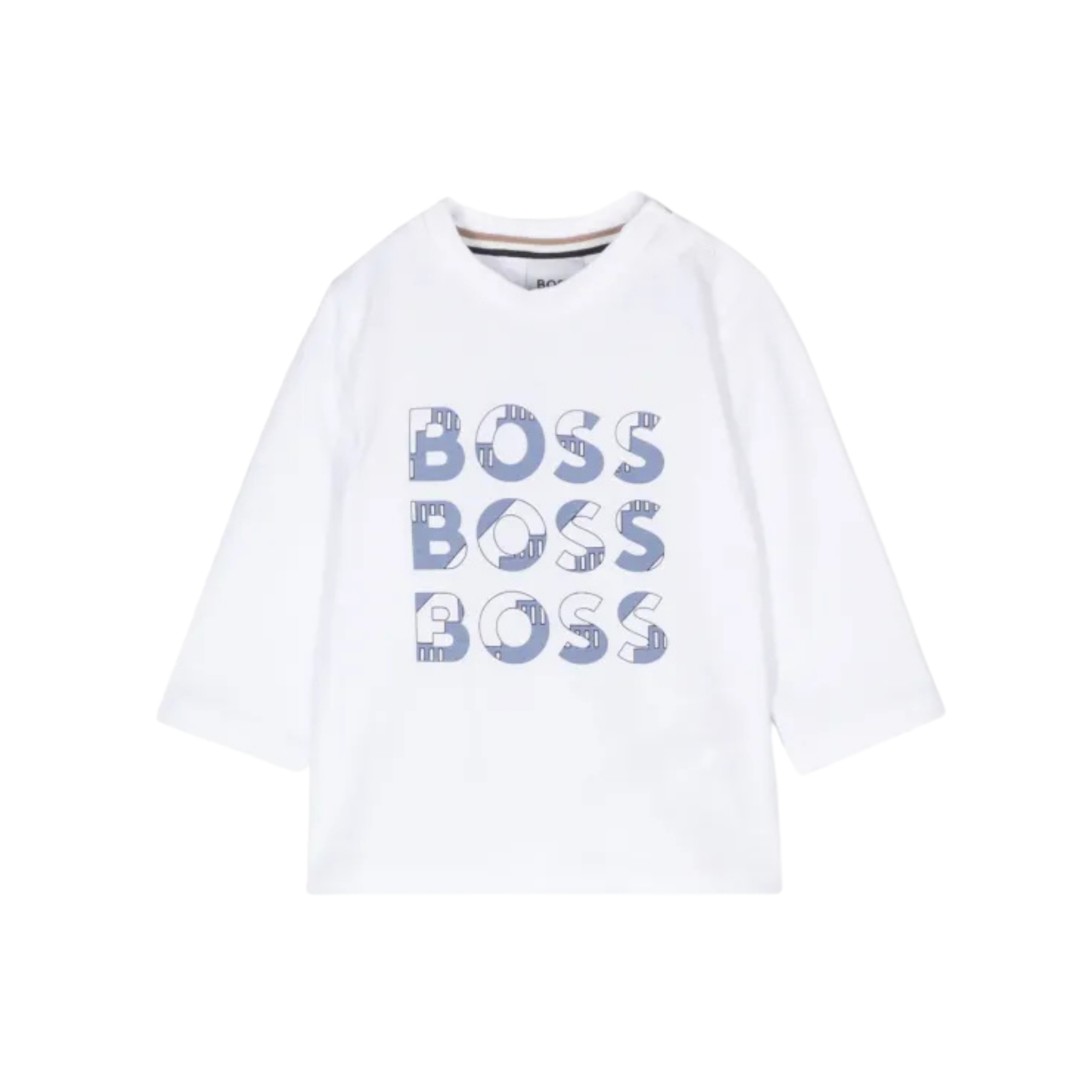 Boss Kids Baby Logo-Print Long-Sleeve T-shirt