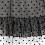 Wauw Capow Oline Dot Dress in Black
