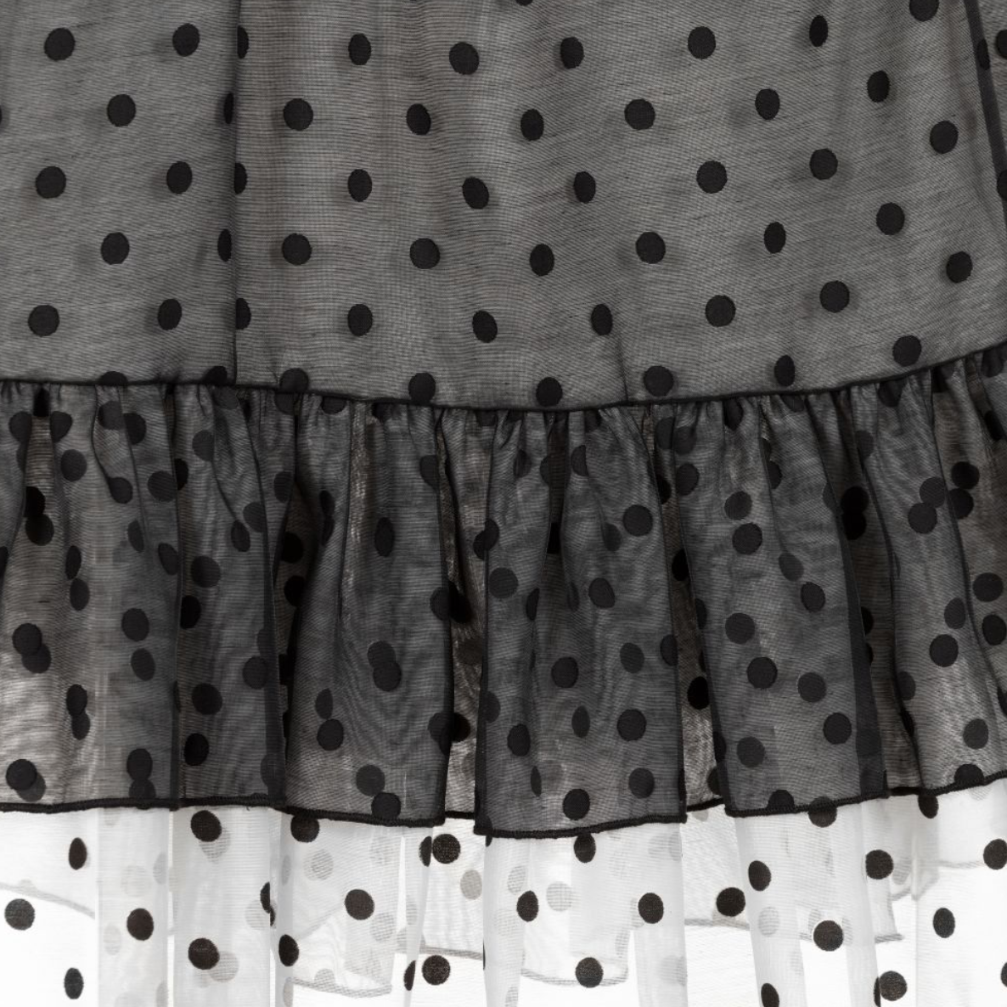 Wauw Capow Oline Dot Dress in Black