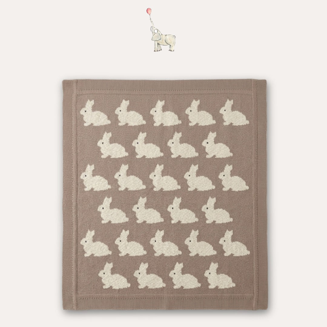 Kekeyo Premium Rabbit Knitted Blanket