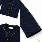 Self Portrait Sweater Navy L