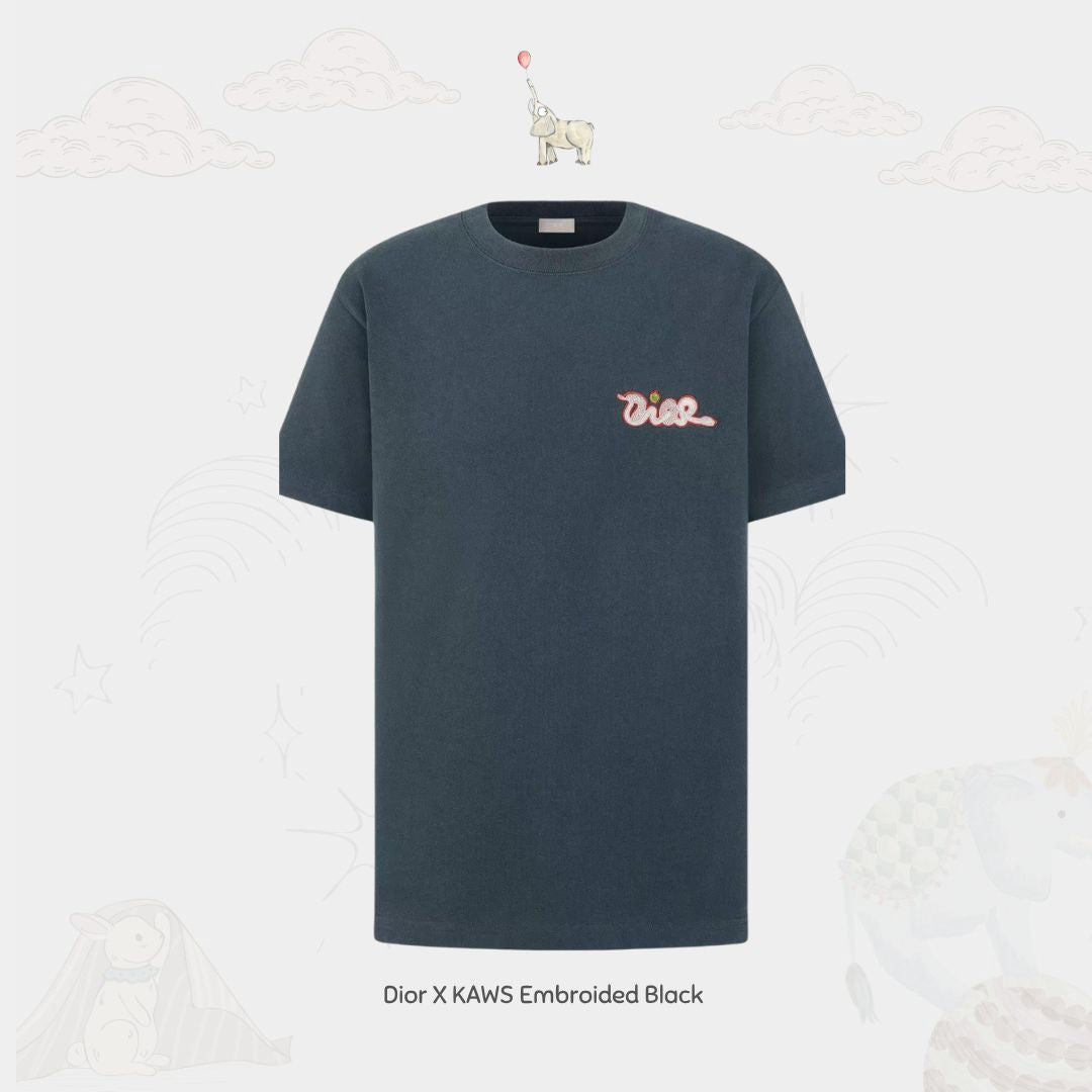 Dior X KAWS Embroidered
