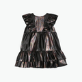 Wauw Capow Oline Striped Ruffle Dress