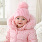 Kekeyo Knit Pom-Pom Hat