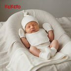 Kekeyo 5-in-1 Baby Essentials Gift Set 0-3M Newborn | Off-White Series