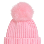 Kekeyo Knit Pom-Pom Hat
