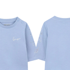 Kenzo Striped Blue Babygrow Set