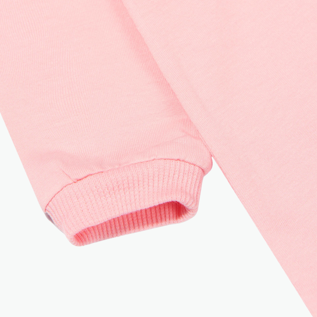 Moschino Baby Girls Teddy Logo Babygrow in Pink