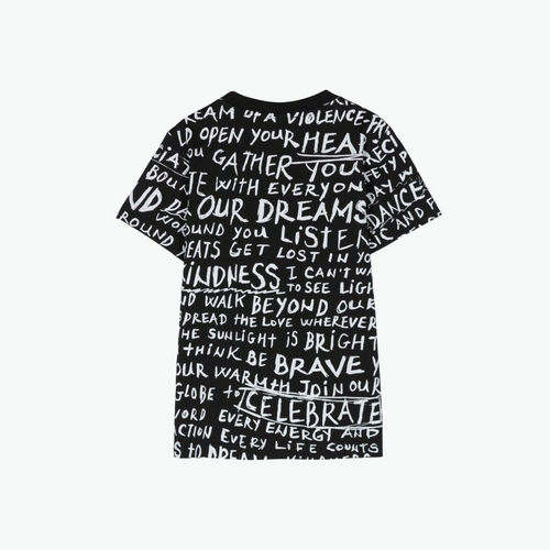 Balmain T-shirt Printed Cotton Jersey