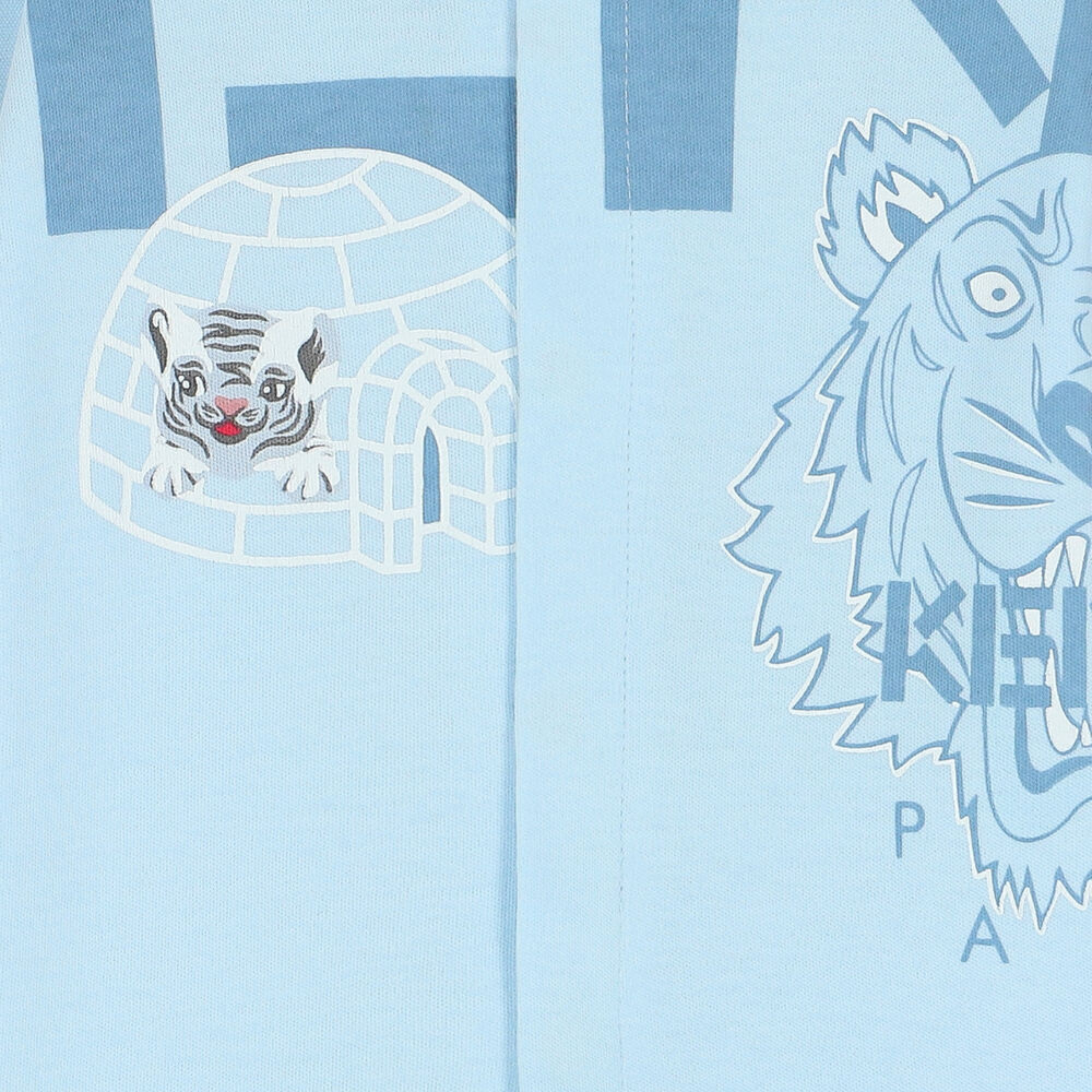 Kenzo Romper Animals in Blue