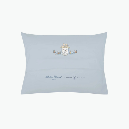 Atelier Choux x Caitlin Wilson Satin Cushion – Toile de Jouy