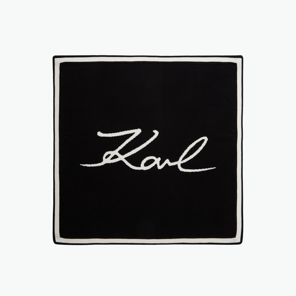 Karl Lagerfeld Logo Baby Blanket