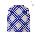Burberry Checkered Wool Blend Cardigan Blue White 8Y | Babybrandedshop