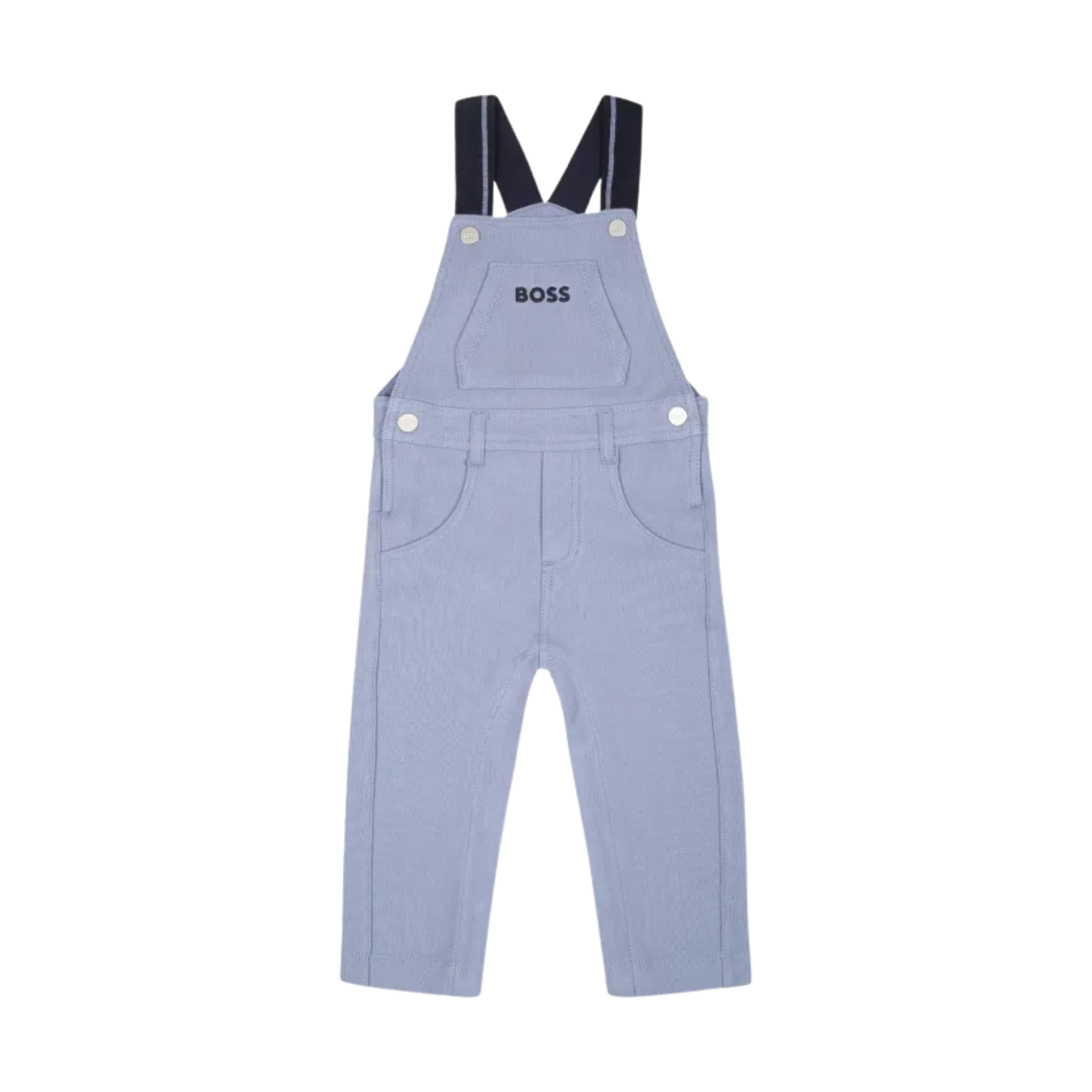 BOSS Kidswear Logo-Embroidered Dungaree