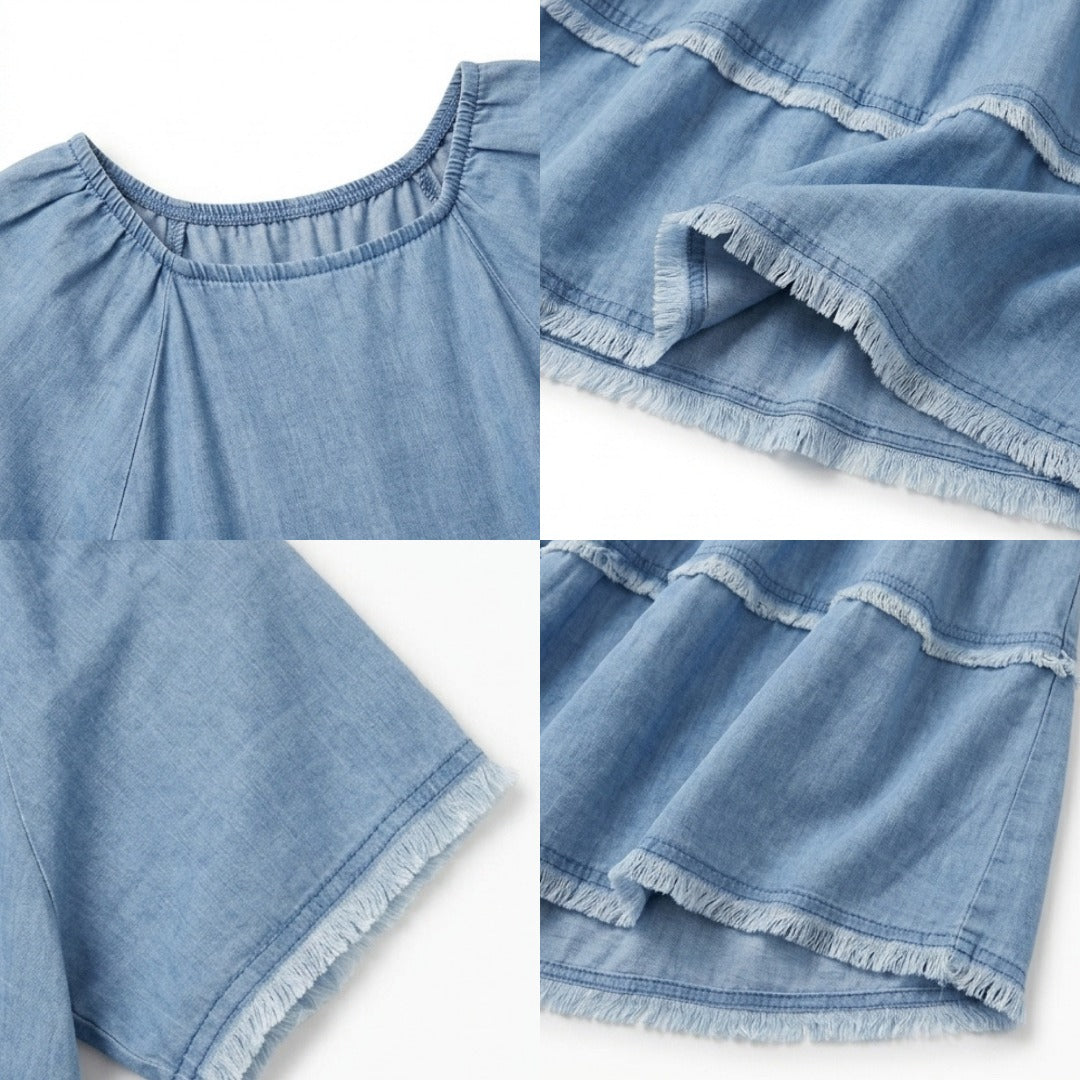 Kekeyo Dress Denim | 3-4Y 4-5Y