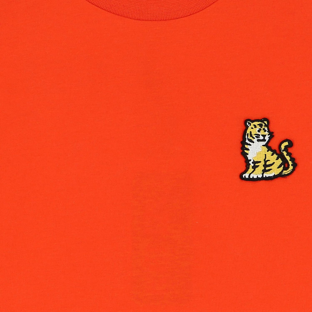 Kenzo Red Tiger Logo T-Shirt