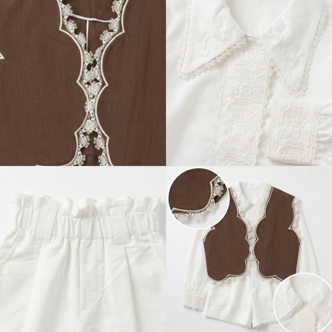 Kekeyo Top & Short Korean Maudy | 3Y 7Y 8Y