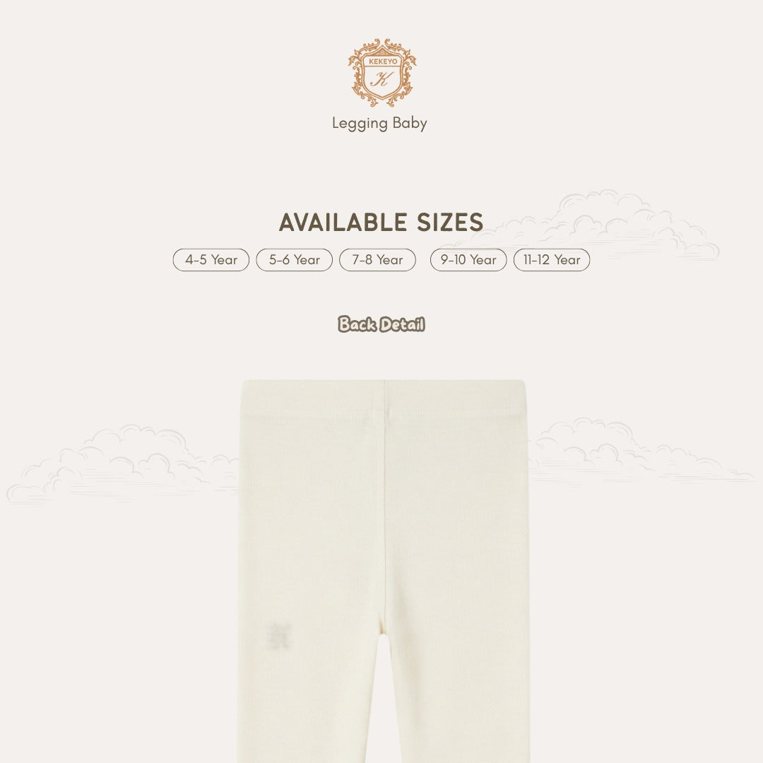 Kekeyo Legging Baby TB - Soft Cotton Kids Leggings | Size 110-150 | 4-12 Years