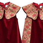 Kekeyo Maroon Cheongsam Douyin ( Included With Box)