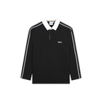 Boss Kids Boys Long-Sleeve Polo Shirt in Black