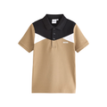 Boss Kids Panelled-Design Polo Shirt