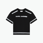 Marc Jacobs Blur Logo-Print Cotton T-Shirt