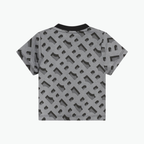 Boss Kids Logo Print Monogram T-shirt