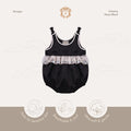 Kekeyo Romper Aleya Black | 3M 6M 9M 1/2Y