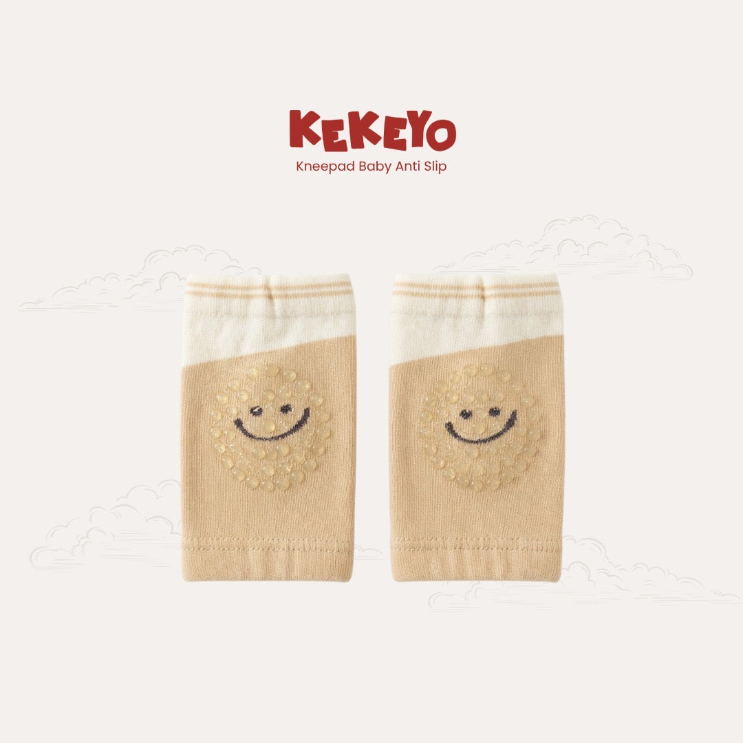 Kekeyo Kneepad Baby Anti slip - Smile Beige